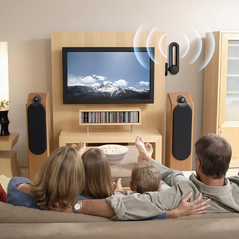 TV Antenna for Smart TV Indoor, Digital Indoor HD Antennas with Strong Magnetic Base, Easy Installation, Long Range Reception for Local Channels