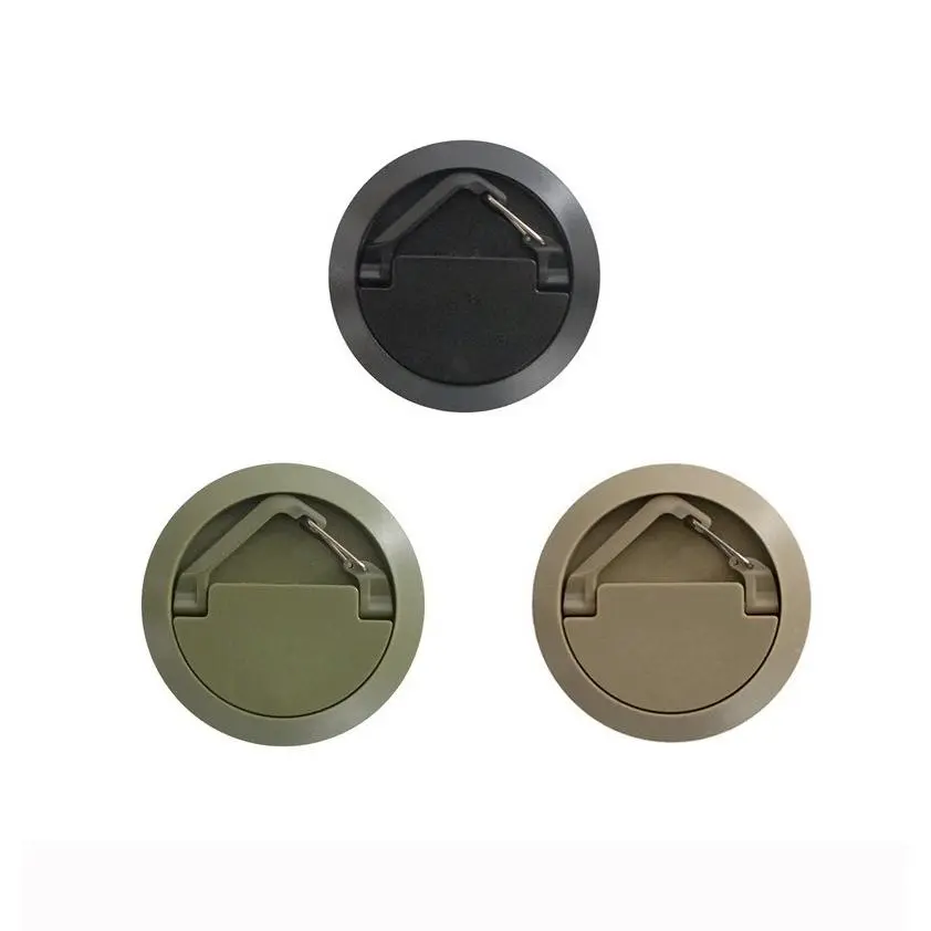 Heavy-Duty Black Magnetic Hooks, Waterproof Outdoor Camping Tent & Awning Accessory, Powerful-Hold Gear Hanging Organizer, Easy-to-Install Sports & Outdoor Essential