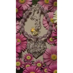 Butterfly Pendant Necklace     (3609)