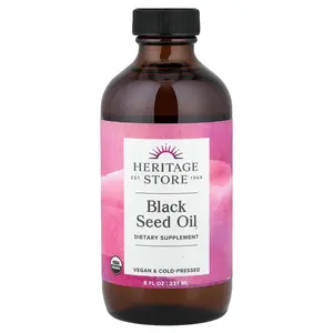 Heritage Store Black Seed Oil, 8 fl oz (237 ml)