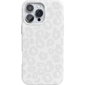White Snow Leopard     Hard Tough 2-piece Phone Case