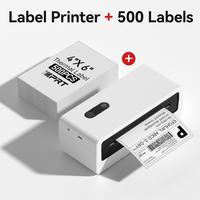 White Printer + 500 Labels