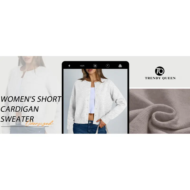 Cropped Cardigan Sweaters for Women Lightweight Y2k Fall Outfits Spring Fashion Clothes 2026 Cropped Cardigan Sweaters for Women Lightweight Y2k Fall Outfits Spring Fashion Clothes 2026