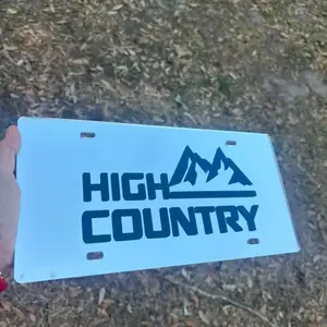 High Country Chrome Acrylic Front Plate LG1