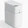 Touchless Bathroom Smart Senor Trash Can,Bathroom Intelligent Sensor Garbage Bin, Waterproof, Space Saving, Ultra-Thin Design,Suitable for Various Rooms Such as Living Room, Kitchen, Bedroom, Office, etc