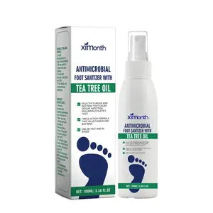Tea Tree Oil Foot Spray - Plantar Moisturizing Deodorant for Odor Control & Dry Feet Care, Refreshing and Comfortable,summervibes