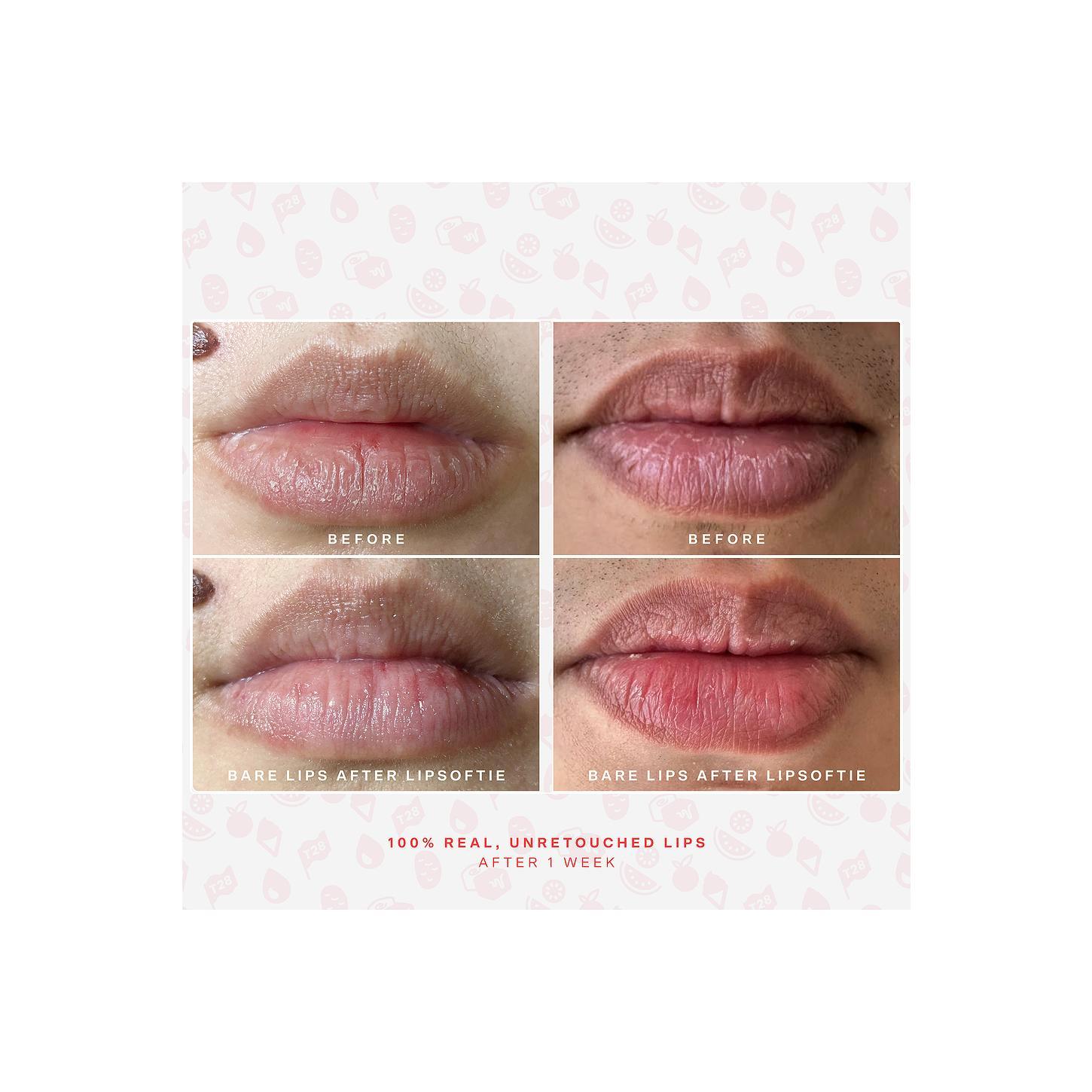 Tower 28 Lipsoftie Tinted Lip Treatment in Red Bean Mochi Tower 28 Lipsoftie Tinted Lip Treatment in Red Bean Mochi