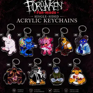 Forsaken Keychain | Bluudud, Pr3tty princess, John Doe, Chance, Guest 1337, Shedletsky, Taph, Dusekkar, Gubby