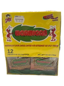 Indy Hormigas Watermelon Flavor Spicy & Sour Candy – 12 Pack (5.50 oz / 156 g)