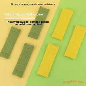 Protect Your Dog’s Joints! Premium Combed Cotton Leg Warmers – Non-Slip, Stay-Put for All Breeds