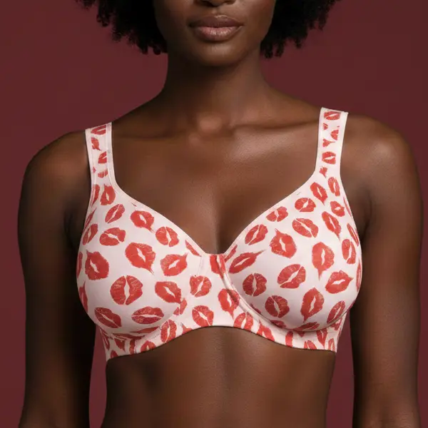 Kiss Print-Peachy Pink