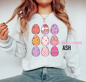 Preppy Easter eggs  sweatshirt, Gildan sweatshirt