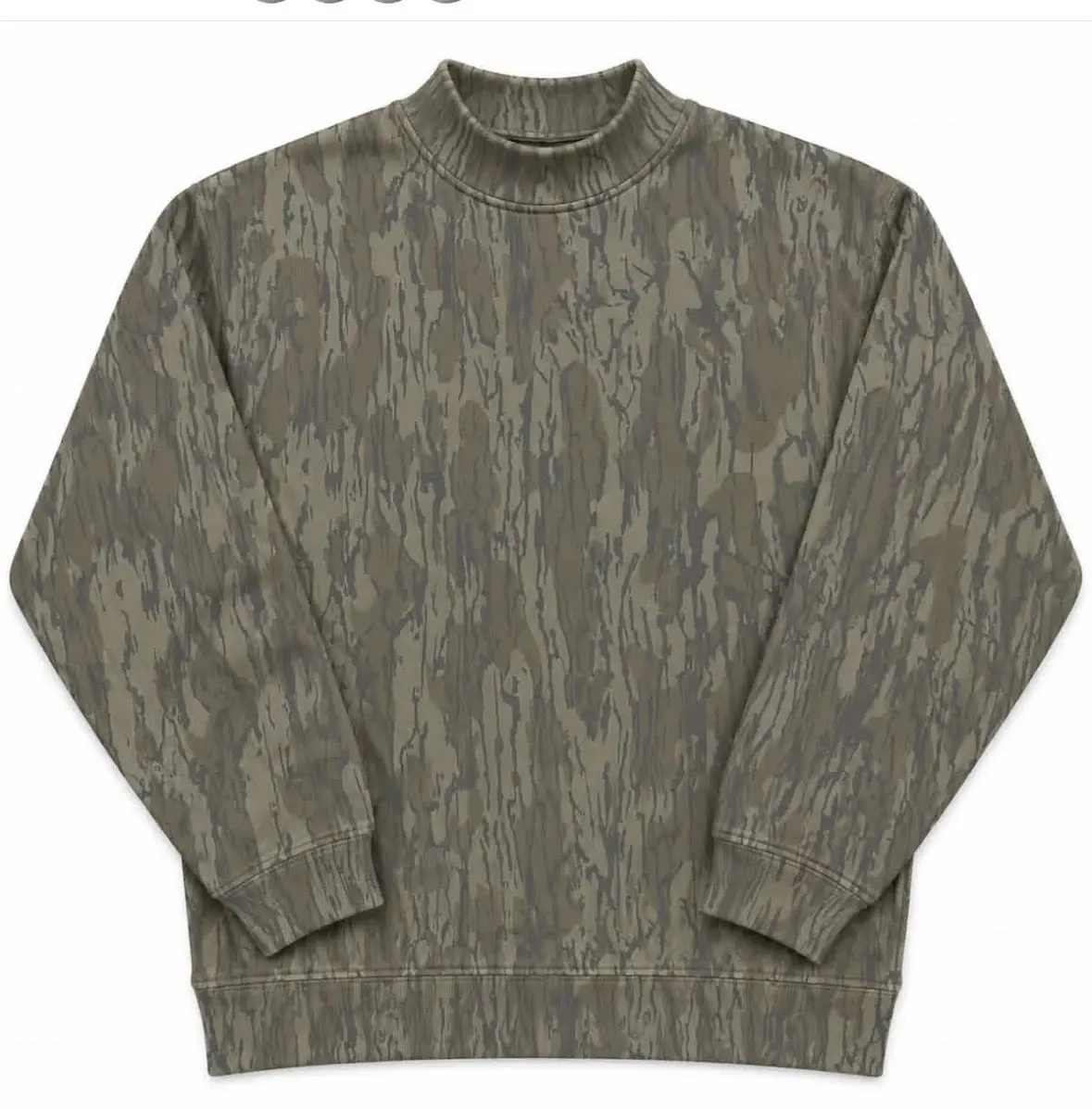 Mossy Oak Blank Camo Mockneck Preorder - Youth and Adult Sizes