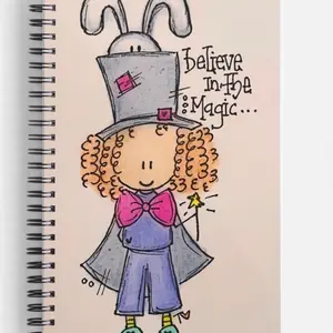 Doodle Journal/Notebook Lined. Believe in the Magic.