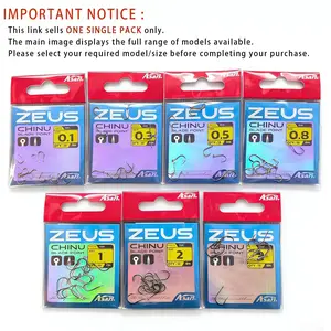 Chinu Blade Point Durable Fishing Hooks Barbed Hooks for Bream & Carp