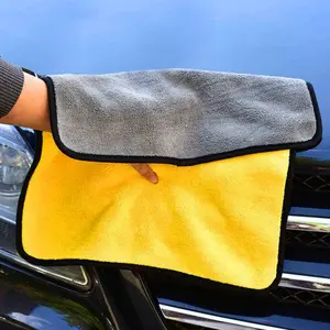 Microfiber Car Drying Towels, Ultra-Compact High Absorbency, Dual-Sided Scratch-Free Detailing, Soft Quick-Dry, Ideal for Small Vehicles