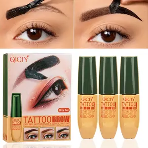 Tattoo Eyebrow Gel Easy Peel Off Eyebrowgel, Eyebrow Tattoos Waterproof, Anti-Smudge and Long-Lasting Makeup, Waterproof, for All Skin Types Combination style