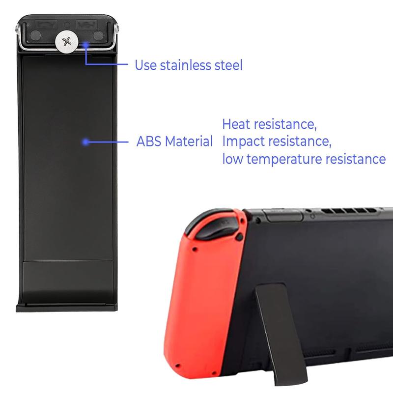 Replacement Kickstand for Nintendo Switch- Back Shell Holder Back Bracket Kick Stand Replacement Repair kit for Nintendo Switch Console