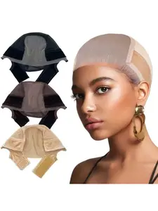 Non-Slip Hairpiece Cap, Wig Grip Cap, Adjustable Dome Mesh Hat No Glue Needed, Perfect Mother's Day Gift, Comfortable and Stylish Headwear