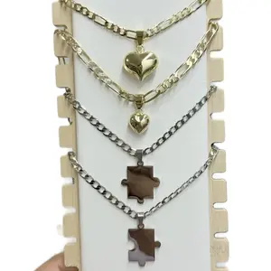 Live Pick 14K Gold Plated Necklace ID Free Engraving for Kids and Adults Water Resistant Variety of Designs and Sizes Perfect for All Ages