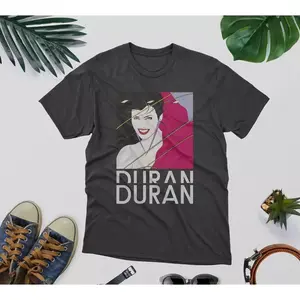 Rio Duran Duran T-Shirt Vintage shirt For Man And Women Basic Classic Cotton Fabric Garment Decoration