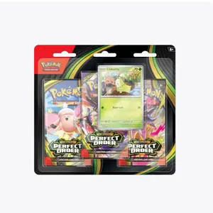 Pokemon Perfect Order 3 Pack Blister - Official Trading Card Game - Includes 3 Booster Packs - Ideal for Collectors & Players