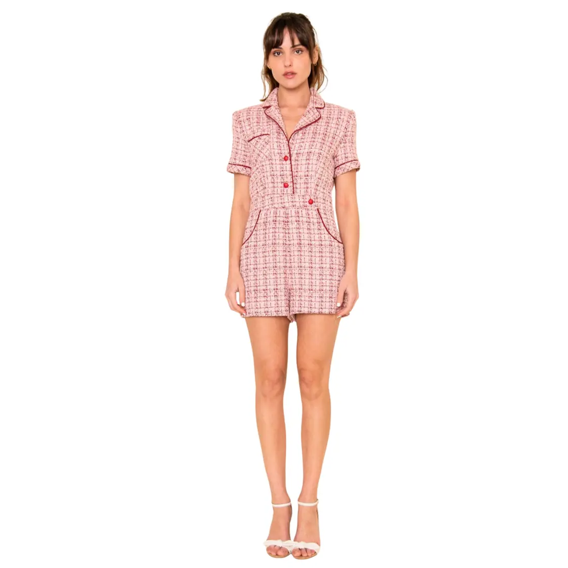 Coco Tweed Romper
