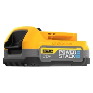 DEWALT PowerStack 20V 1-Pack Lithium-Ion Battery 1.7 Ah for XR PowerStack Systems