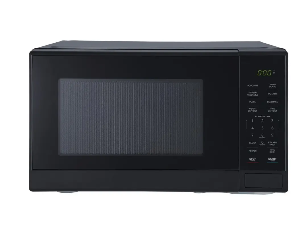 1.1 cu ft Microwave Oven in black