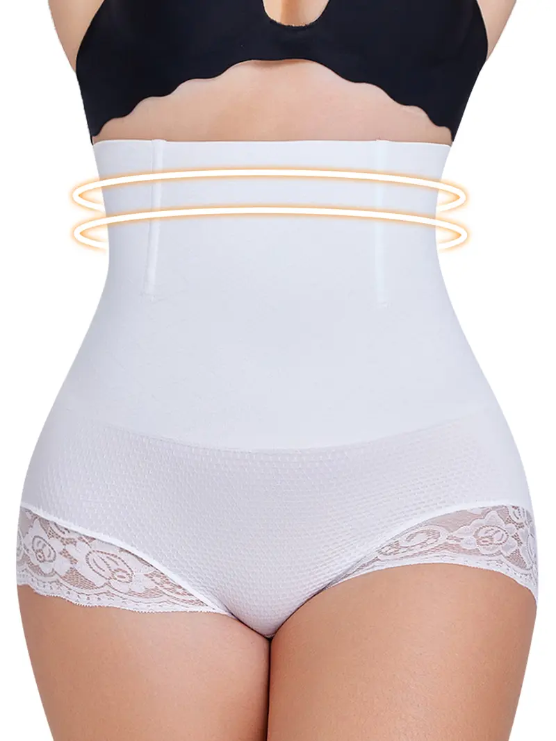 Women's Seamless High Waist Thong Panties, Detachable Belly Control Strap, Butt Lifting Sports Underwear, Comfortable Fit