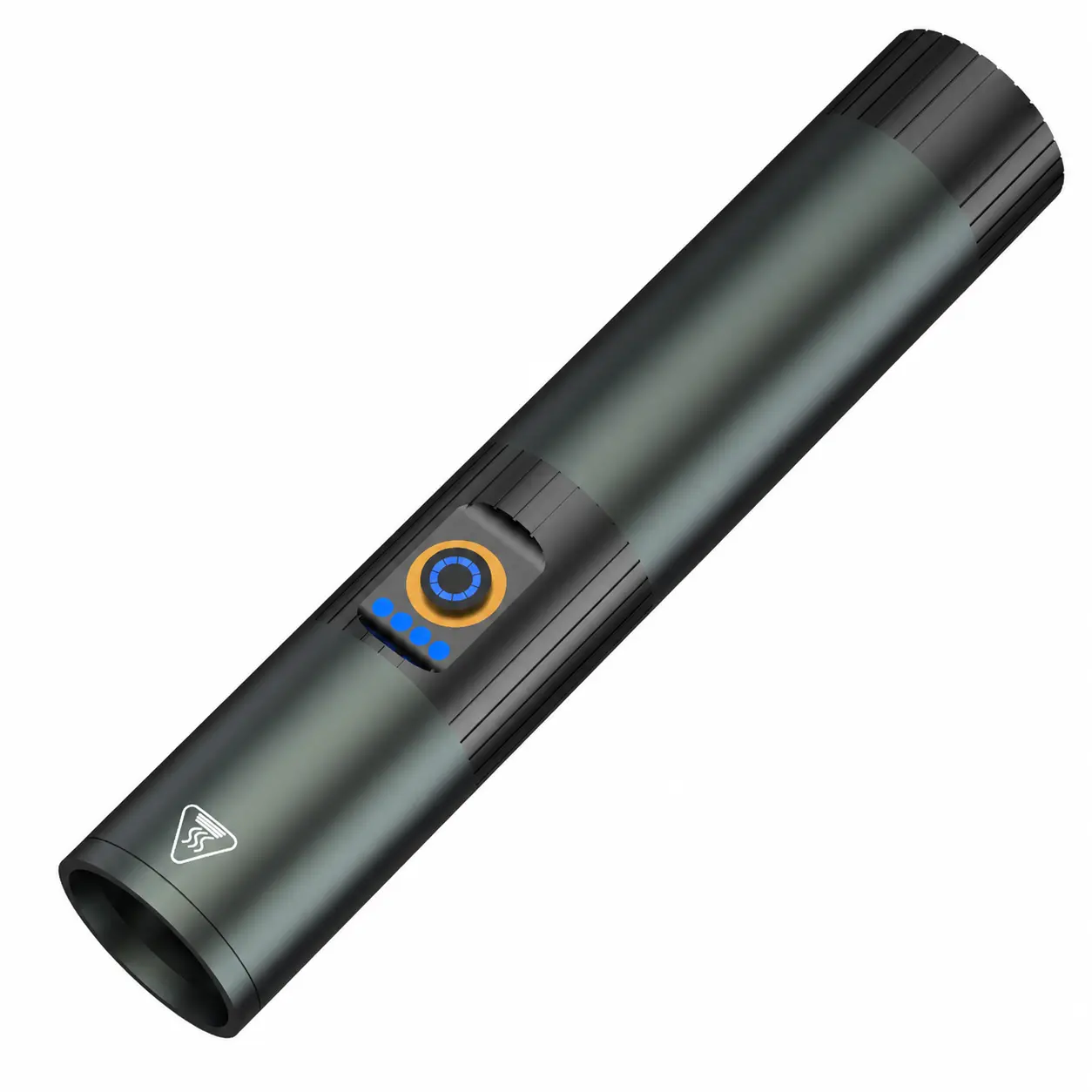 5-in-1 Multicolor Tactical Flashlight, 1800 High Lumens LED Rechargeable Pocket Torch with UV/Red/Blue/Yellow/White Beam & Strobe, Magnetic Base, 3000mAh Type-C, IPX4 Waterproof