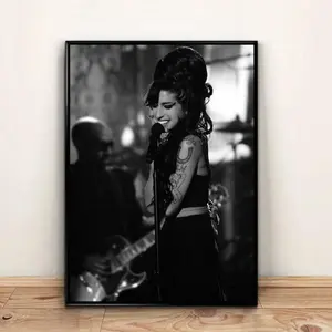 [Sale up to 50%] Amy Winehouse Music Poster Wall Art Home Decor (No Frame) Photo Print