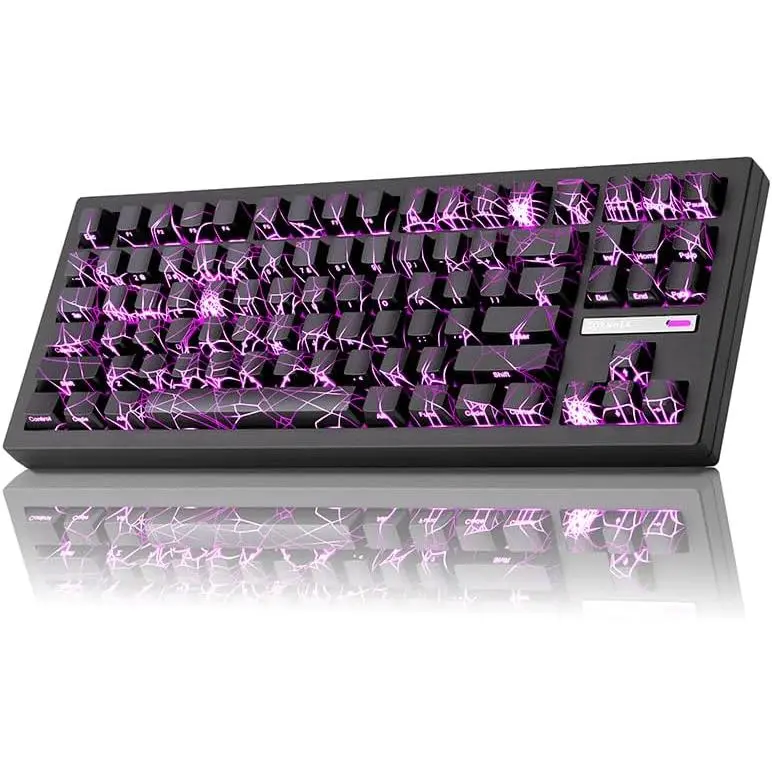 ZORNHER ZH870 80% Wireless Mechanical Gaming Keyboard, Black