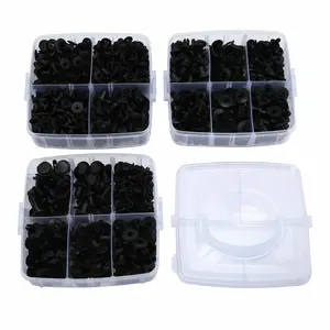 650Pcs Push Type Auto Clips, Car Retainer Fasteners Rivet Bumper Trim Replacement