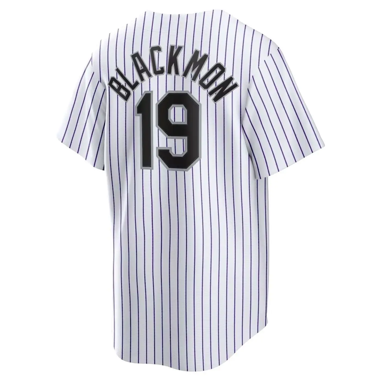 Unisex Baseball Collections Inspired by Colorado Team Blackmon Player Home Replica Player Name Jersey - White