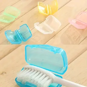 5pcs Portable Toothbrush Head Cover for Travel - Protects Your Toothbrush Head and Keeps it Clean