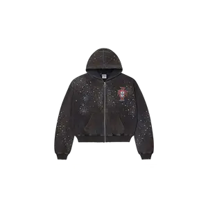 Vale Forever Pluto Clustered Zip-Up Hoodie