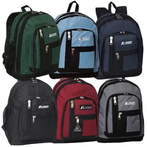 Everest  16.5 in. Double Compartment Backpack