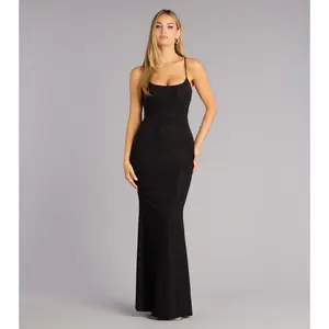 Aubree Glitter Mermaid Formal Dress