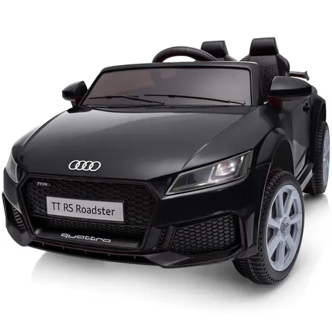 Hikiddo Electric Car for Kids, Licensed Audi 24V/12V Kids Ride on Car Toy for Toddlers with Remote, Bluetooth
