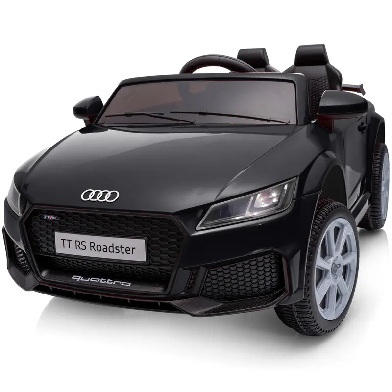 Hikiddo Electric Car for Kids, Licensed Audi 24V/12V Kids Ride on Car Toy for Toddlers with Remote, Bluetooth