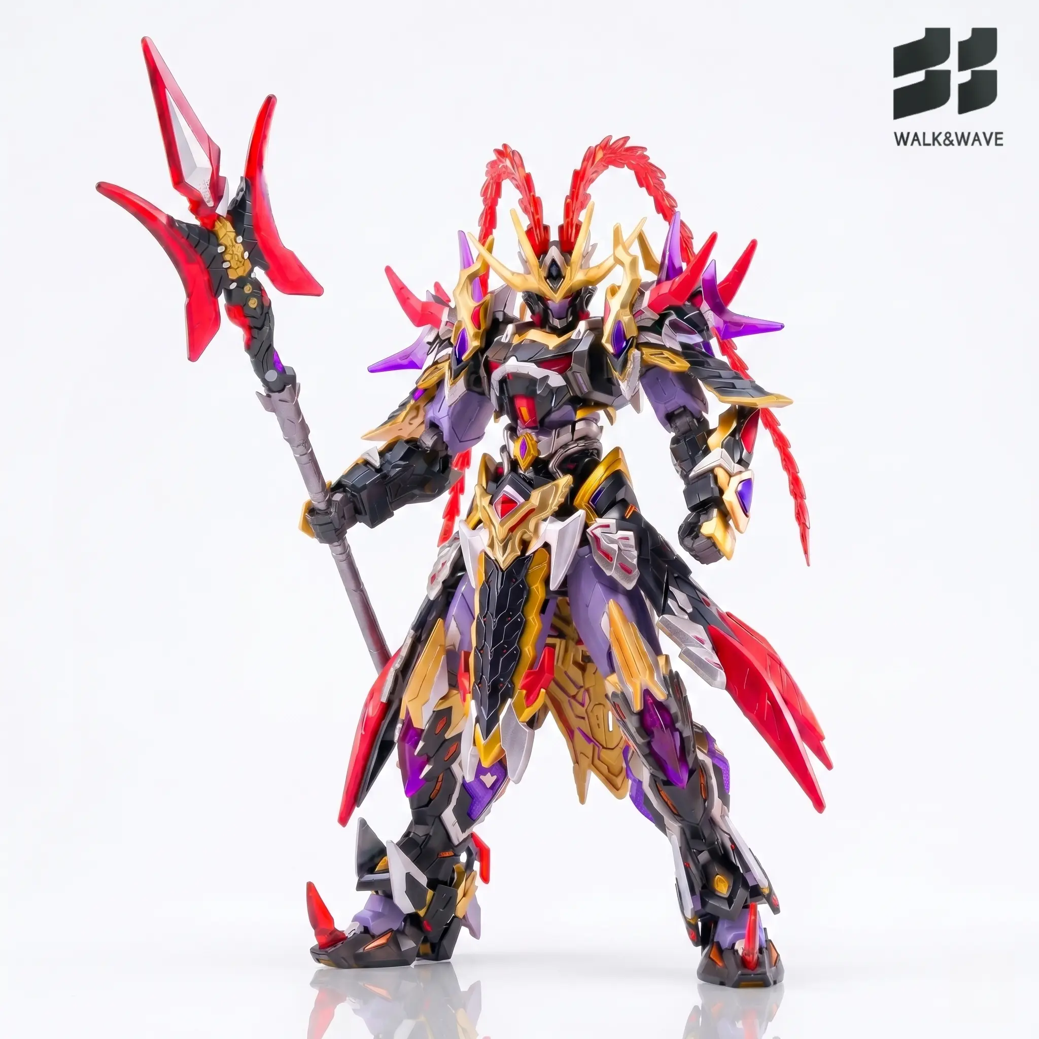 Motor Nuclear IM Great Hero Series Buildable Mecha Model Kit - PVC & ABS Non-Toxic Articulated Cyberpunk Action Figures Set with Cyberpunk Edit, Screen-Free Sci-Fi Collectible for Adult Anime Fans, Ideal for Toy Photography
