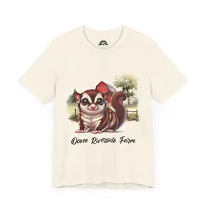 Sugar Glider at Ocoee Riverside Farm T-Shirt Casual Sleeve