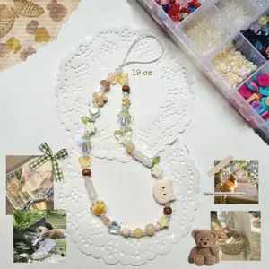 [NEW] Fairy Veil Phone Strap – Dreamy Handmade Phone Charm