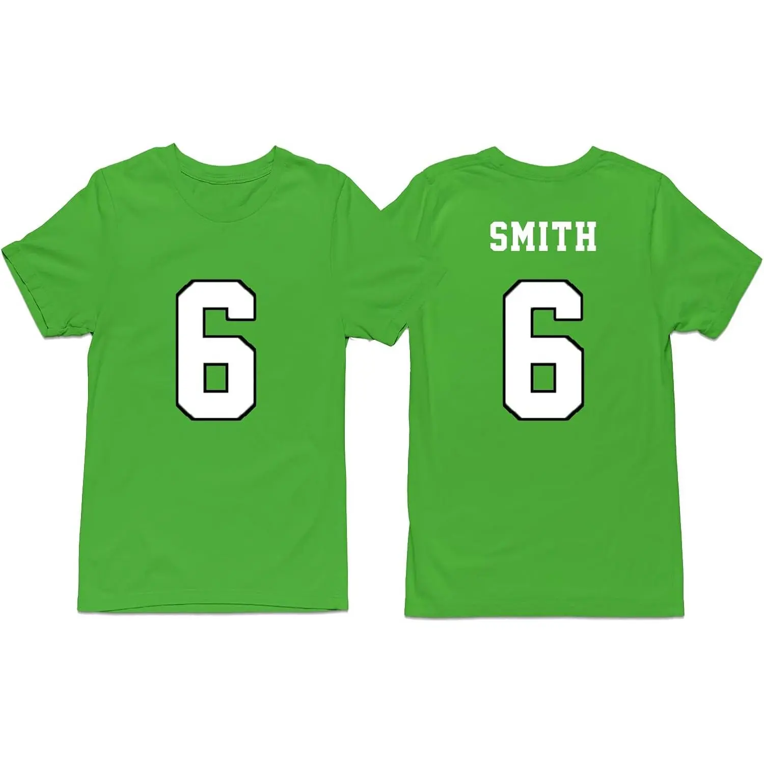 Devonta Smith Philadelphia Football T-Shirt Cotton Jersey #6