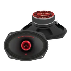 PR-694T | 6"x9" 2-Way Midrange Pro Audio Speakers w/ Bullet Tweeter (Pair)