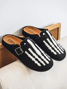 Men's Casual Colorblock Slip-On Walking Shoes, Breathable Comfortable Sports Sneakers, Suitable for Indoor Outdoor Walking, Slip On Clog, Casual Clogs