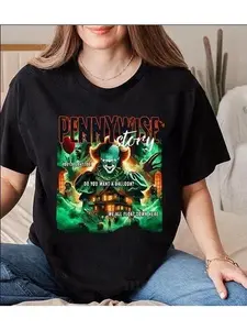 Horror Themed  Bag- 3 T-Shirts horror lovers casual year round Everyday  Tshirt