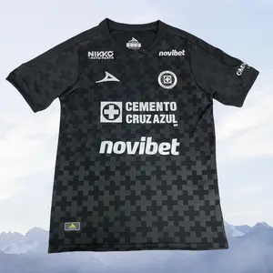25 26 Mexico Ligamx Cruz Azul 3rd Away Jersey Short Sleeve Soccer Jersey Fans Version Football Jersey
