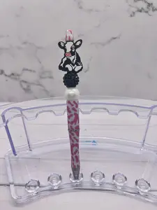 Lola Cow - Beaded Ballpoint Pen